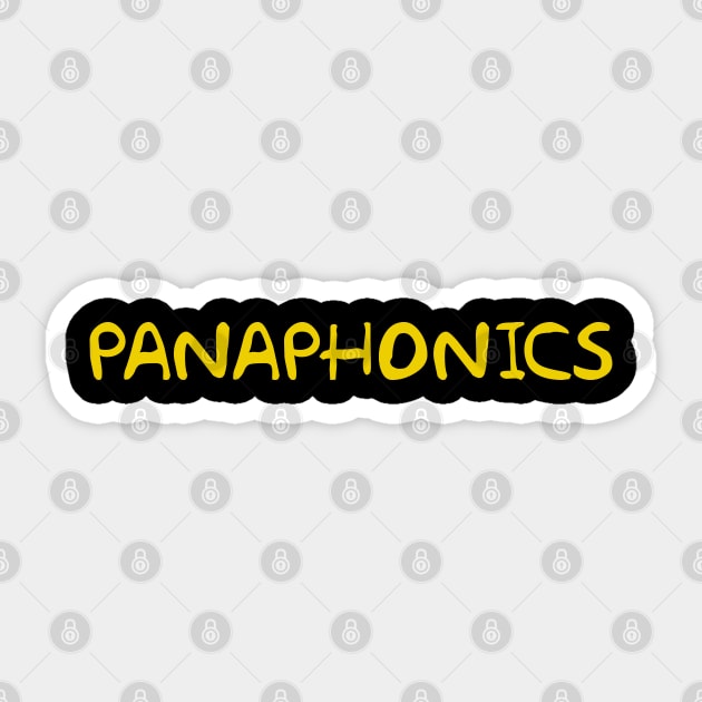 Panaphonics Sticker by Way of the Road